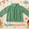 1. Chaqueta manga ranglan cuello alto (PDF) (Tallas desde nacimiento a 10 años)