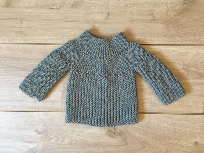 19. Chaqueta tejida completa (PDF) Tallas de 0 meses a 10 años - Imagen 2