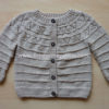 Chaqueta tejida en dos agujas