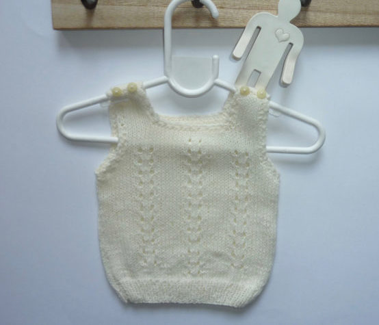 chaleco interior para bebe