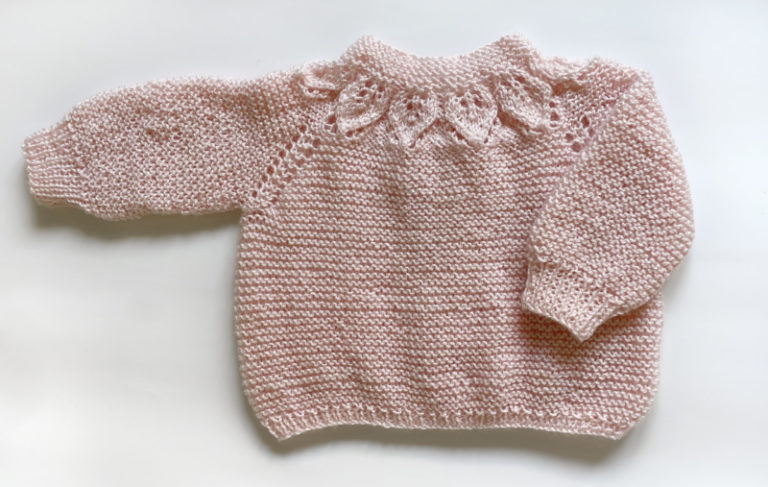 34. Chaqueta con hojas en Canesú (tallas de 0 a 10 años) - Imagen 2