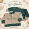 39. Chaqueta empezada por el cuello (tallas de 0 a 10 años)