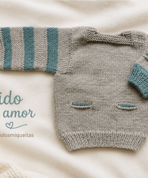 44. Jersey con bolsillos (tallas de 0 a 4 años)