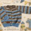 49. Chaqueta empezada por el cuello No. 4 (Tallas desde 0 meses a 10 años)
