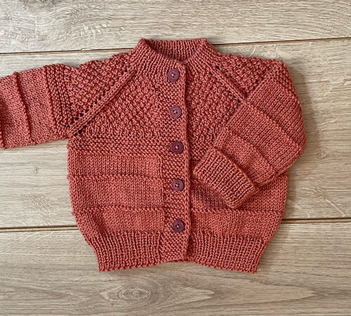 50. Chaqueta empezada por el cuello 5