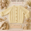 51. Chaqueta en crudo con ochos
